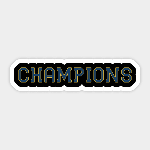 champions Sticker by makram